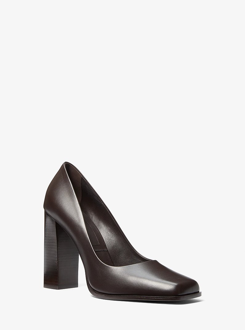 Escarpin Jeanne en cuir