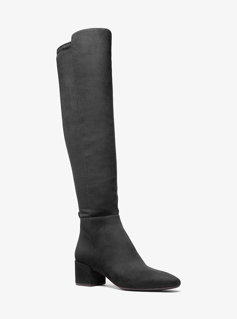 Braden Knee-High Riding Boot in BLACK | Michael Kors