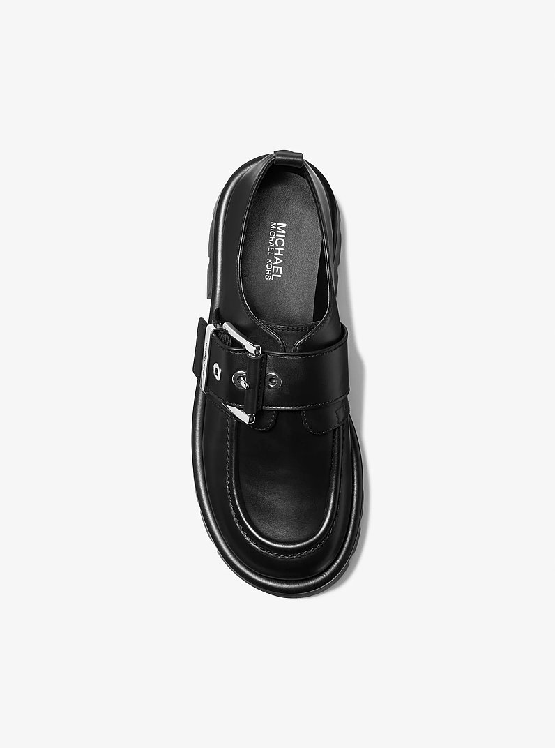 Colby Leather Loafer in BLACK | Michael Kors