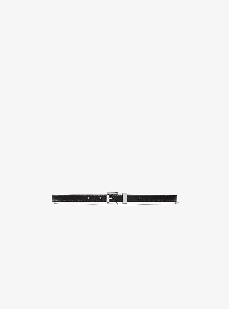 Kate Leather Belt  in NEGRO | Michael Kors
