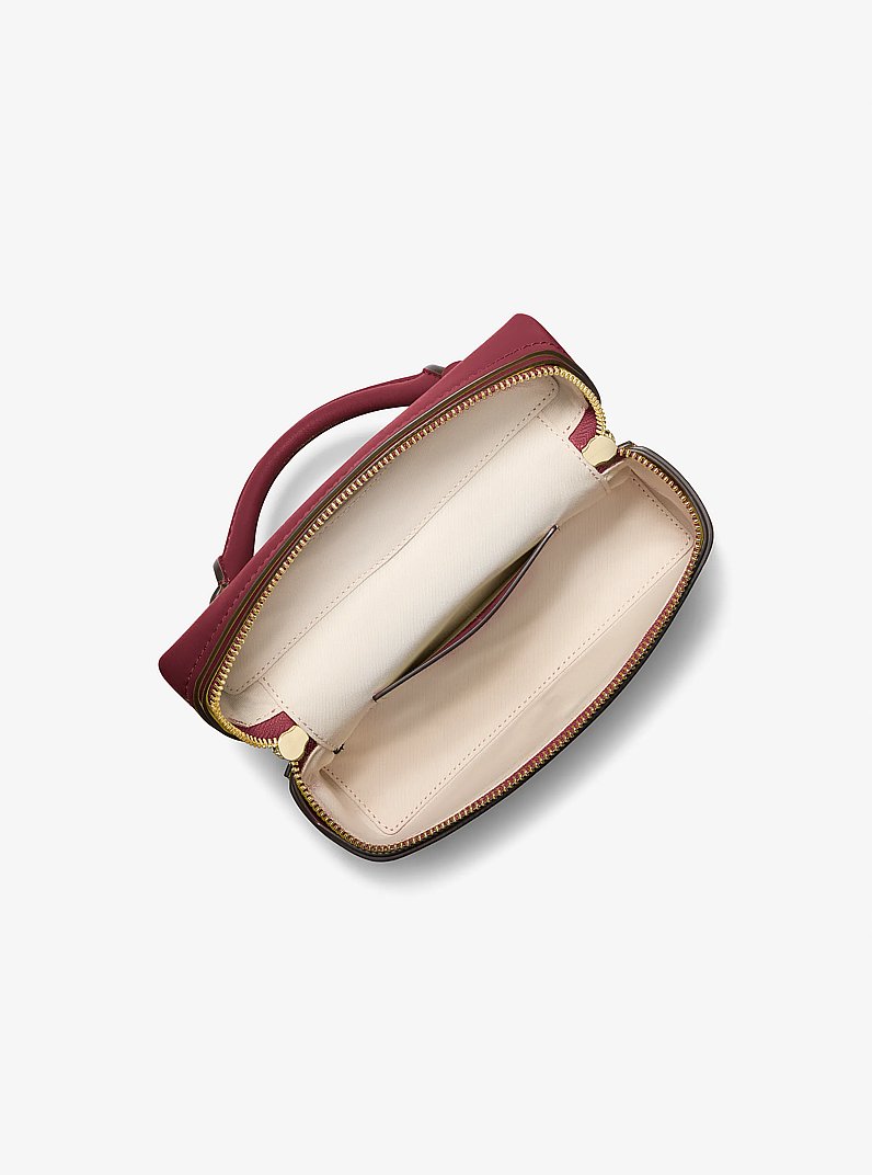 Bandolera Jana de piel convertible extrapeque&ntilde;a in ROJO INTENSO | Michael Kors