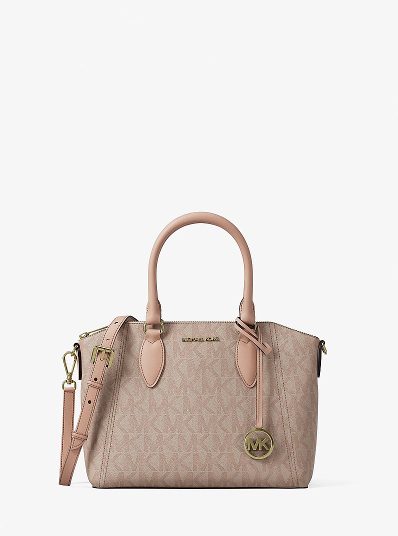Henkeltasche Sienna Small mit Signature-Logomuster in BALLETT | Michael Kors