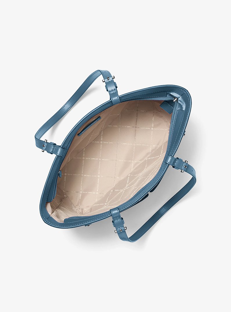 Jet Set Medium Pocket Tote Bag in CORNFLOWER | Michael Kors
