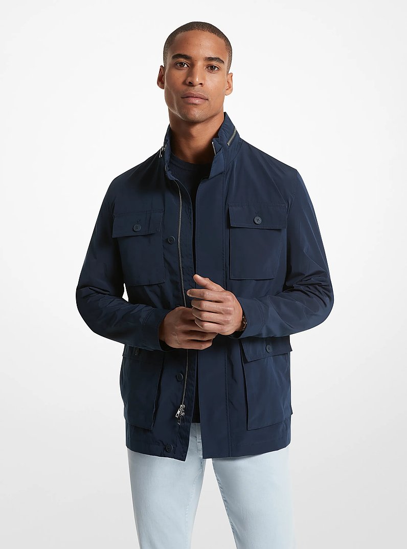 Veste de style militaire in BLEU DE MINUIT | Michael Kors