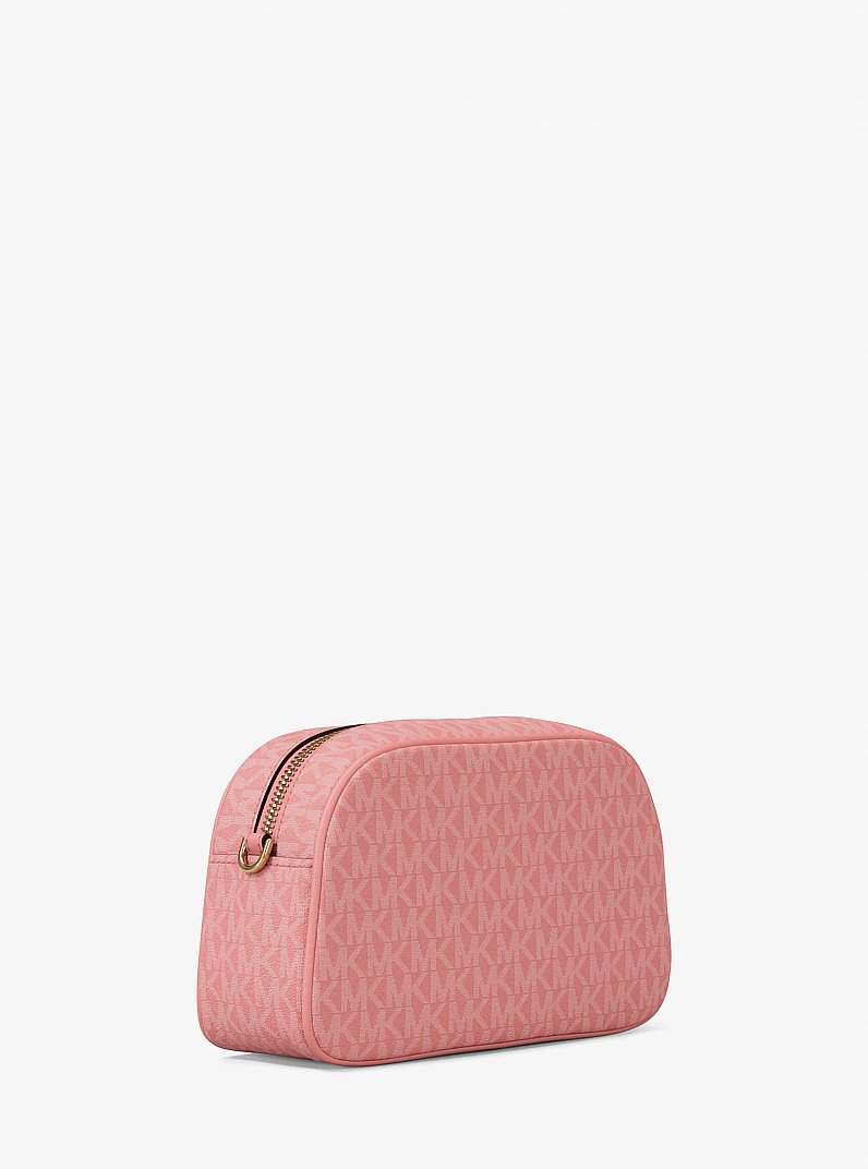 Jet Set Small Signature Logo Camera Crossbody Bag in PRIMROSE | Michael Kors