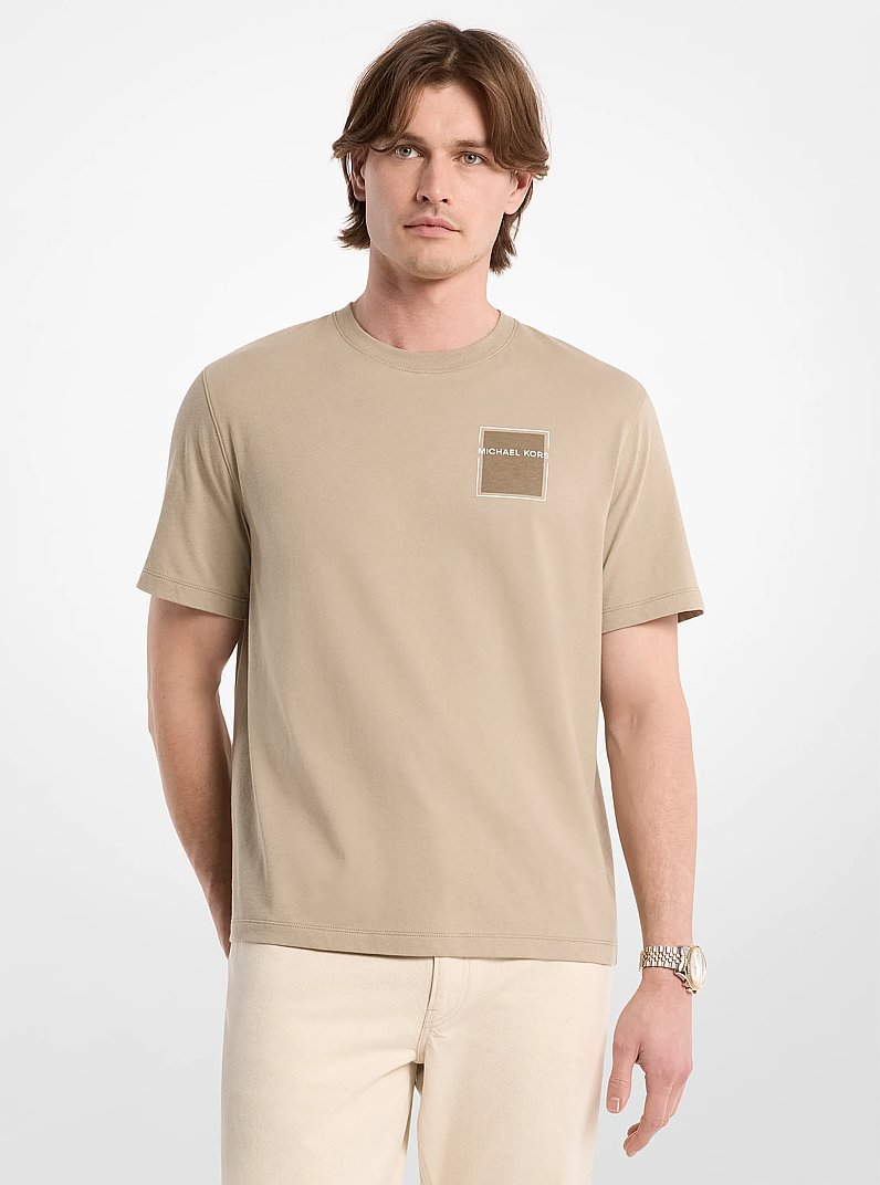 Graphic Logo Cotton T-Shirt