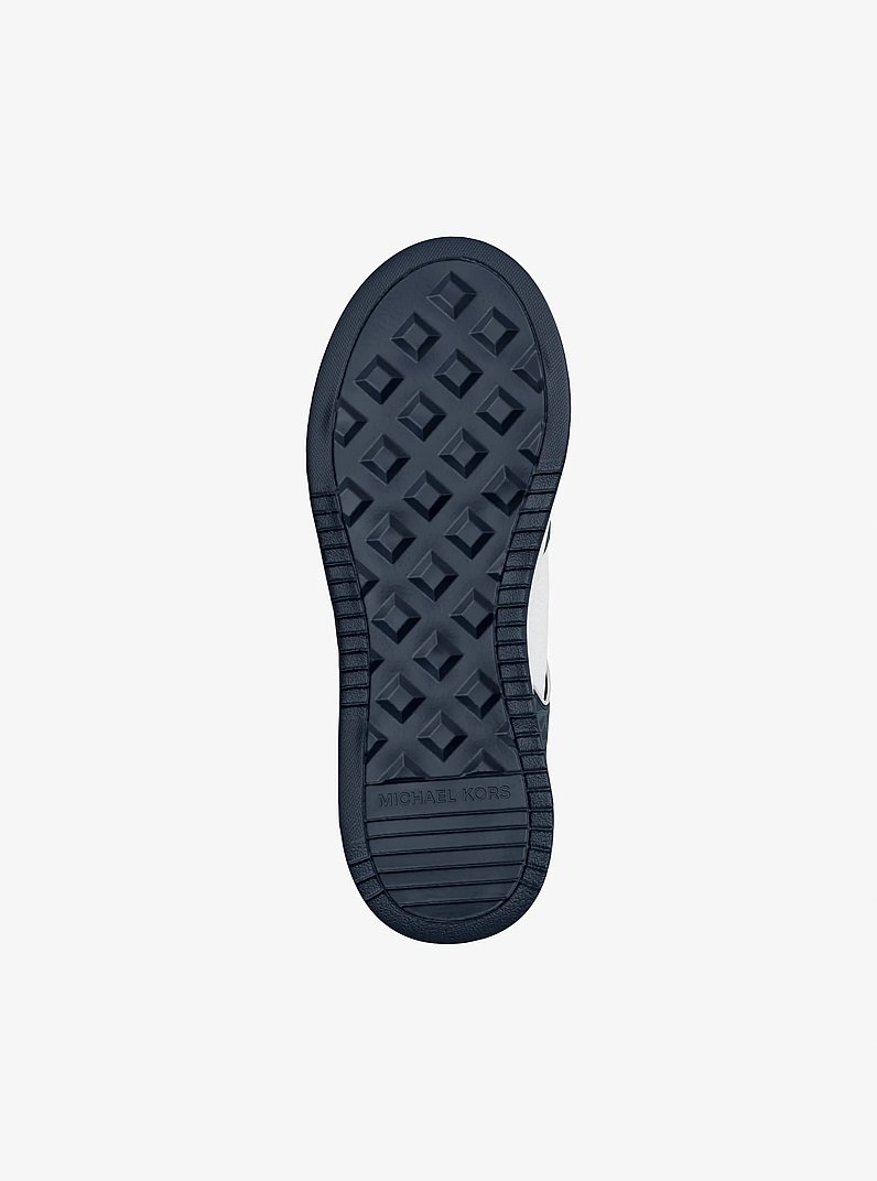 Lexi Mixed-Media Sneaker in ADMIRAL | Michael Kors