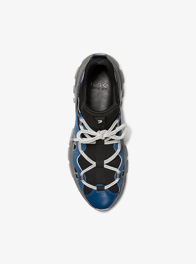 Sneaker Sahara aus Materialmix