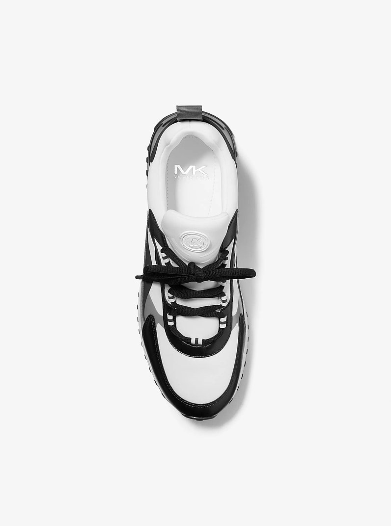 Theo Sport Scuba Trainer in WHITE/BLACK | Michael Kors