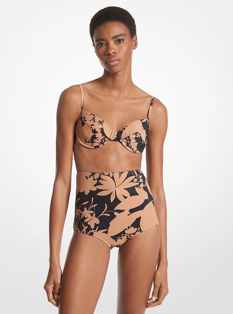 TWO PC SWIM in SUNTAN/BLACK | Michael Kors