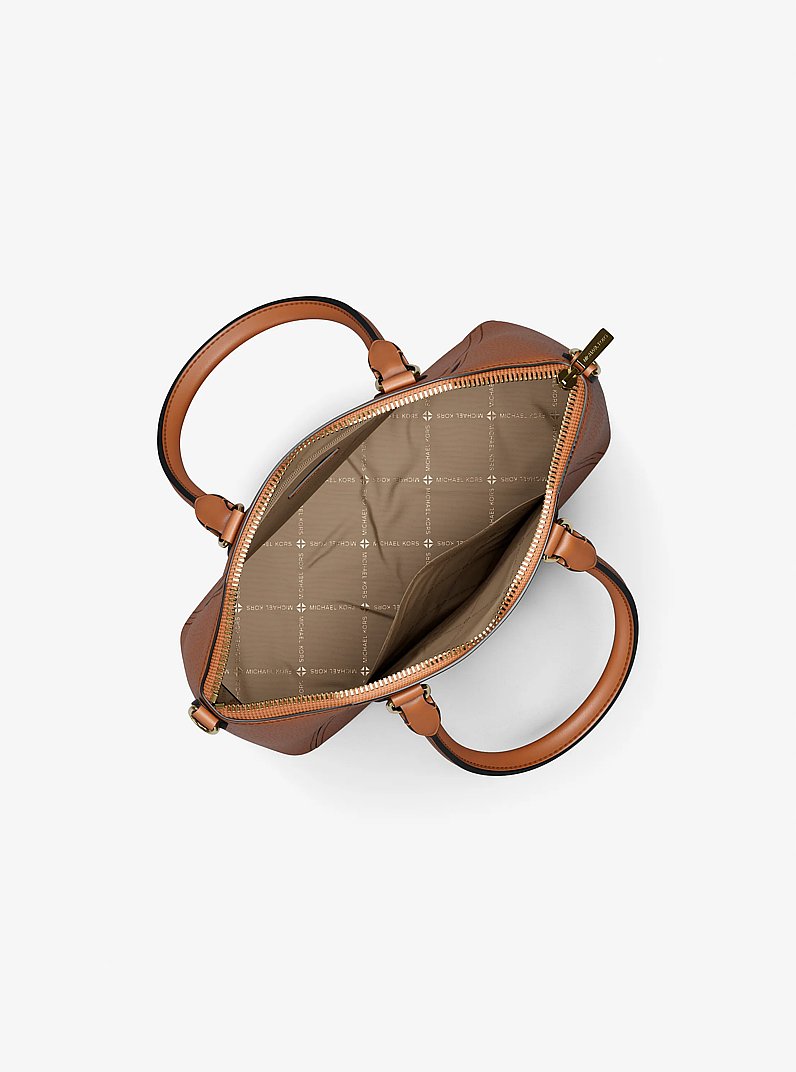 Sienna Small Satchel in LUGGAGE | Michael Kors