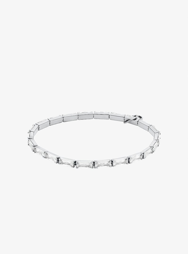 Bracelet tennis &agrave; zircones cubiques in ARGENT | Michael Kors