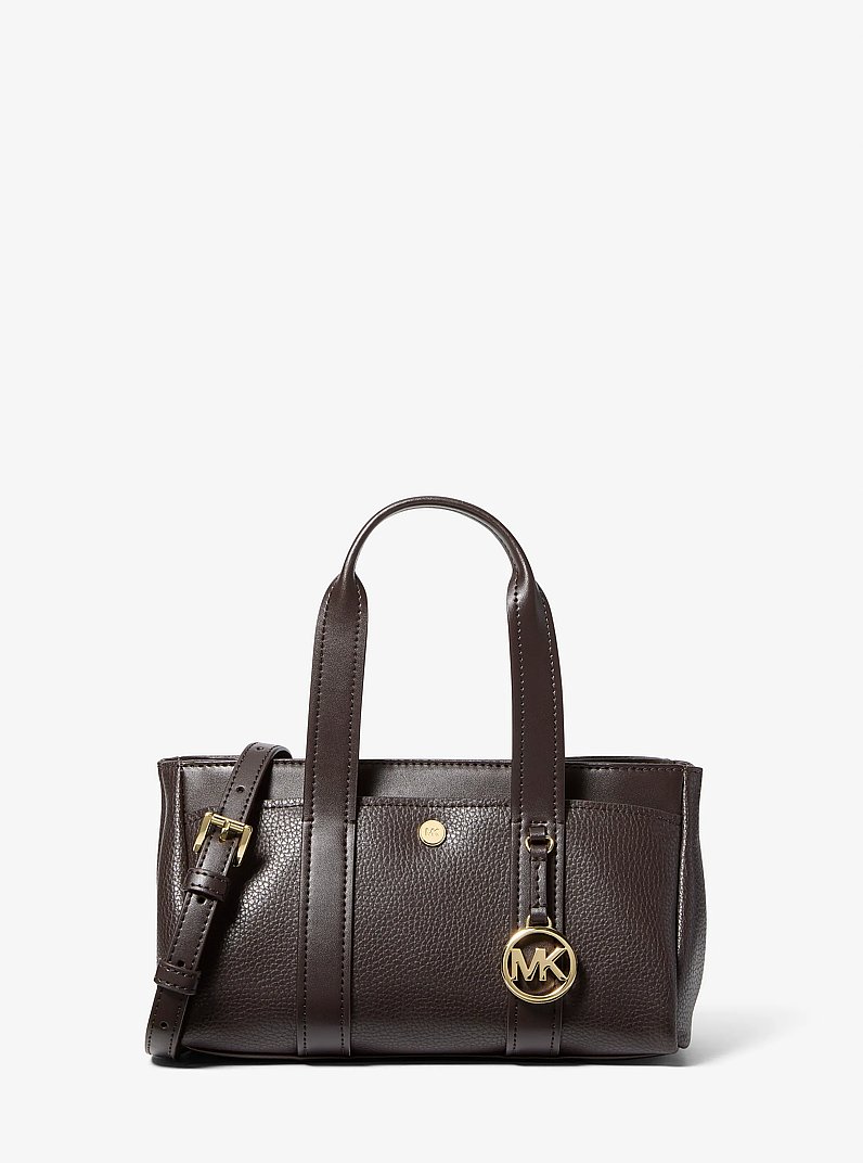 Foster Extra-Small Pebbled Leather Satchel
