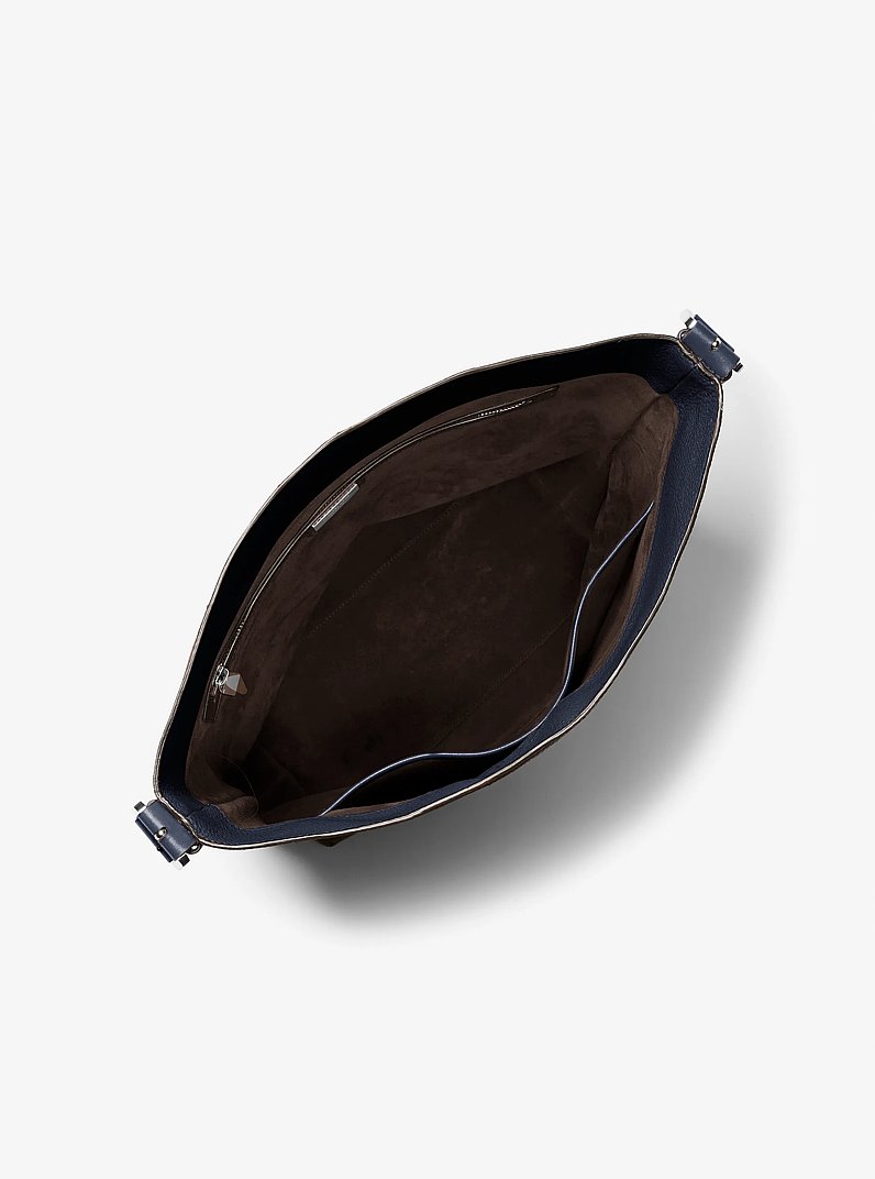 Kiera Leather Hobo Bag in MARITIME | Michael Kors