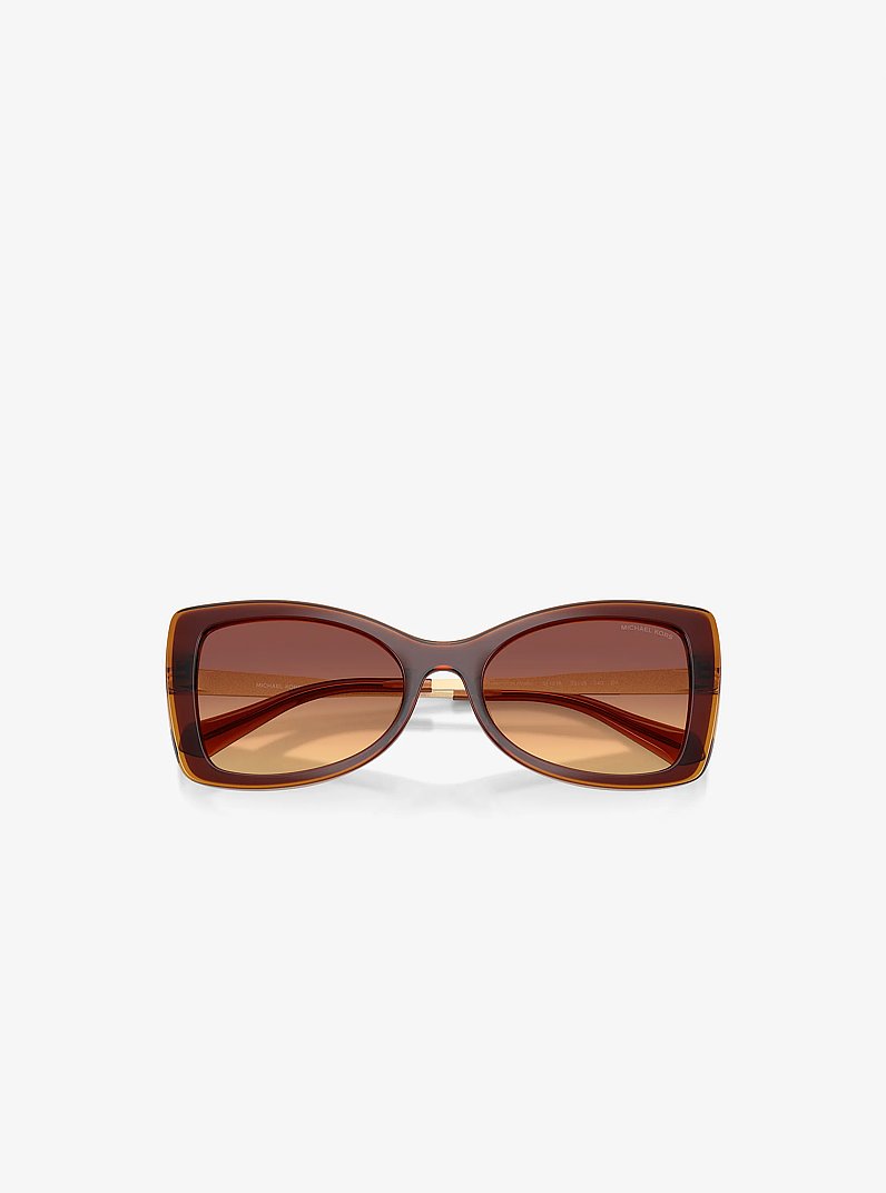 Sonnenbrille Malaga in BRAUN | Michael Kors