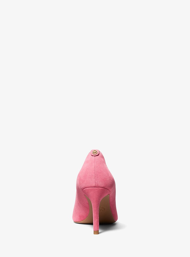 Alina Flex Suede Pump in CAMELIA ROSE | Michael Kors