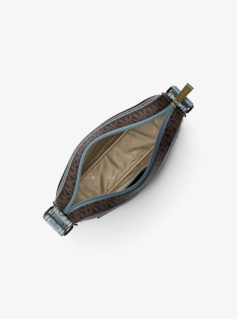 Bandolera Maeve grande con logotipo exclusivo in CHAMBRAY | Michael Kors