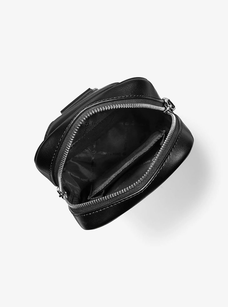 Cooper Medium Ombr&eacute; Logo Sling Pack in BLACK | Michael Kors