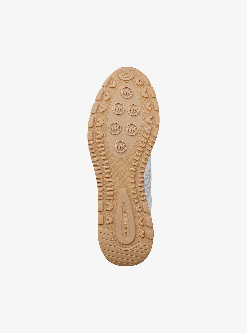 Remy Mixed-Media Trainer in BRIGHT WHT | Michael Kors