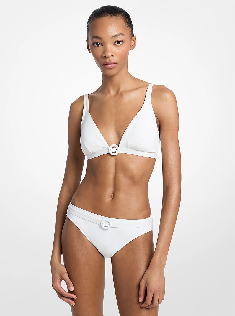 Triangel-Bikinitop in WEISS | Michael Kors