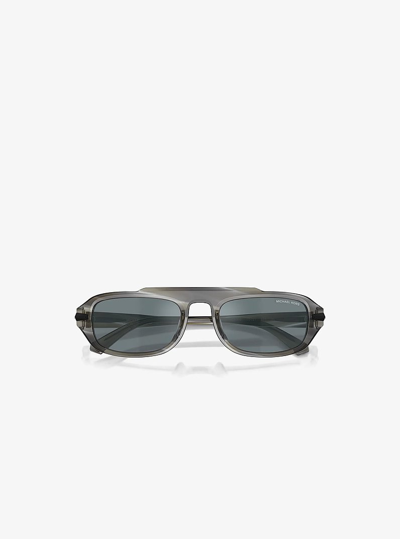 Lunettes de soleil Watch Hill in NOIR CORNE | Michael Kors