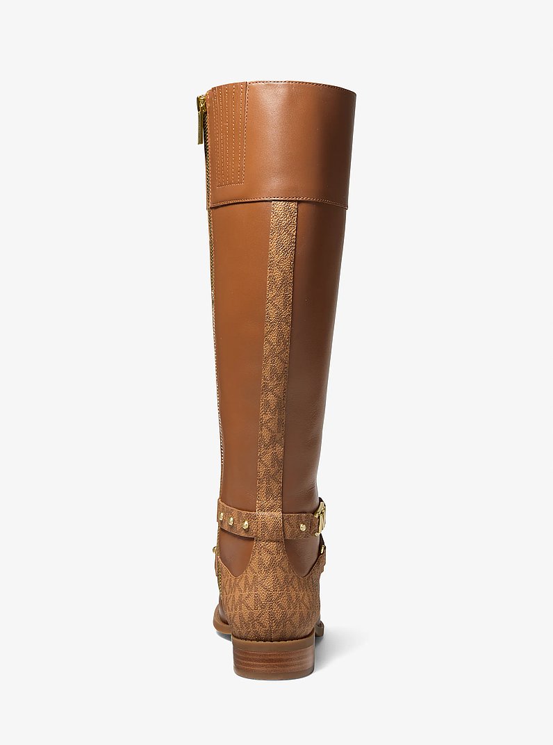Kincaid Riding Boot in LUGGAGE | Michael Kors