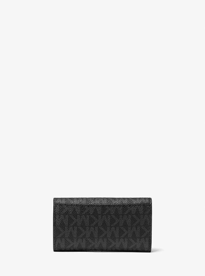 Cooper Signature Logo Wallet in BLACK | Michael Kors