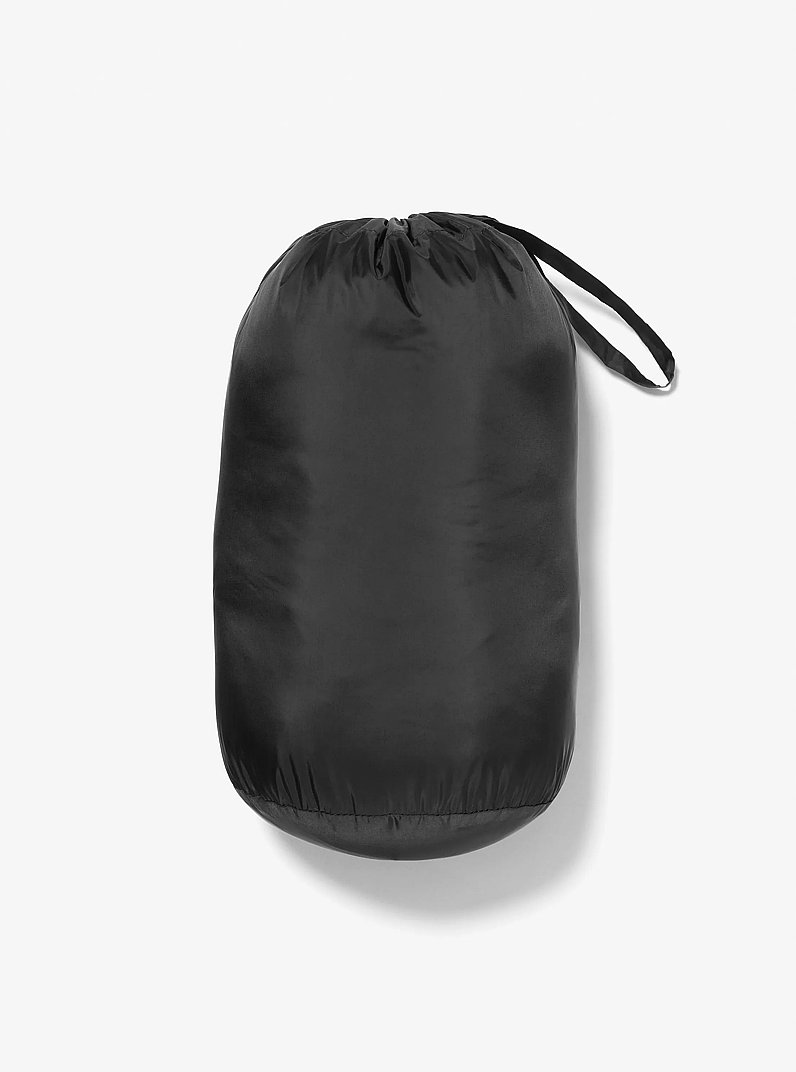 Signature Logo Reversible Vest in BLACK | Michael Kors