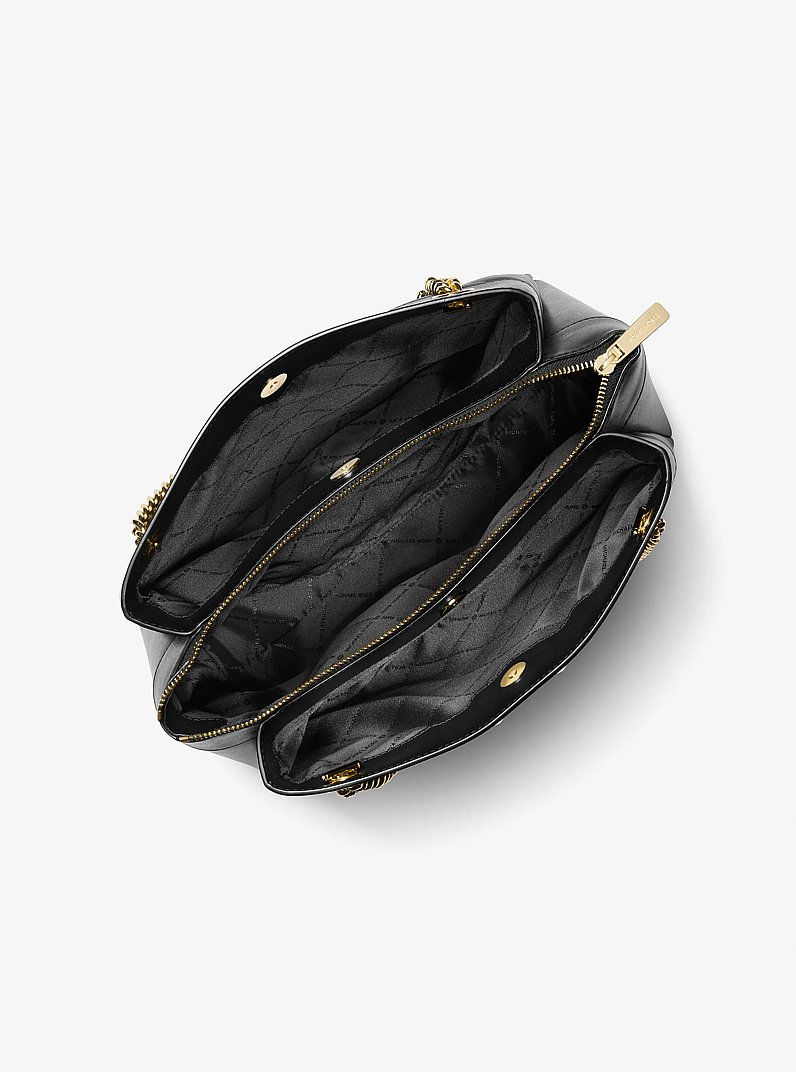Bolso tote Whitney acolchado mediano in NEGRO | Michael Kors