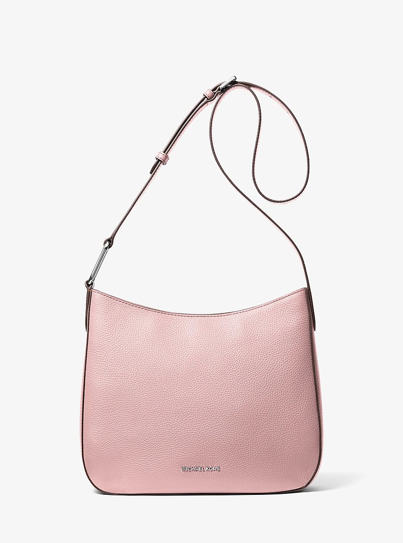 Kensington Large Pebbled Leather Crossbody Bag in SMOKEY ROSE | Michael Kors
