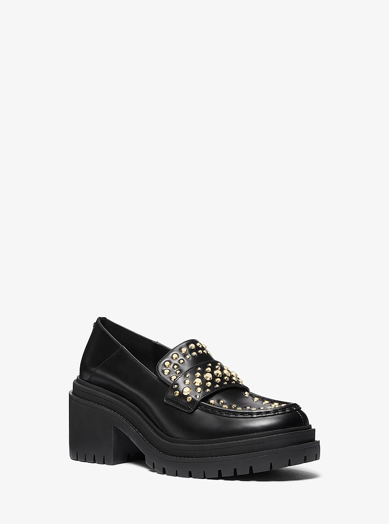 Mocassin Rocco Astor en cuir clout&eacute;
