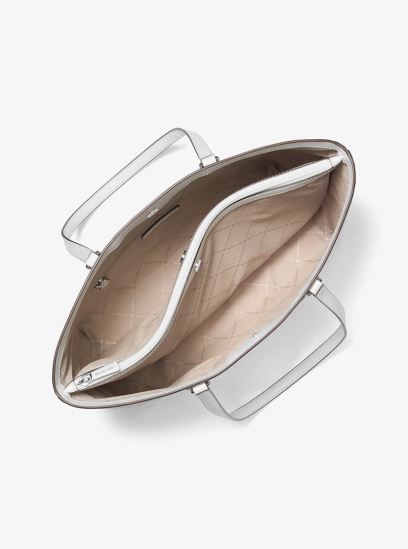Sheila Large Tote Bag in OPTIC WHITE | Michael Kors