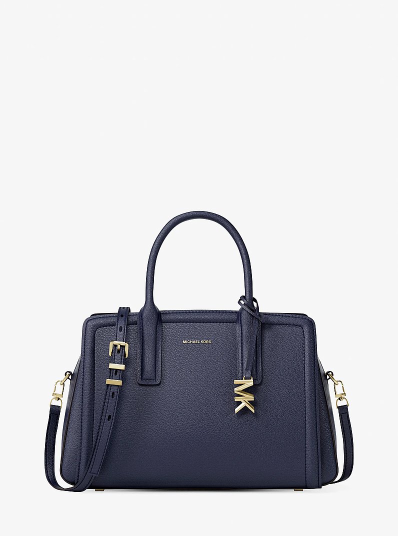 Borsa a mano Laila media in pelle in ABITO BLUES | Michael Kors