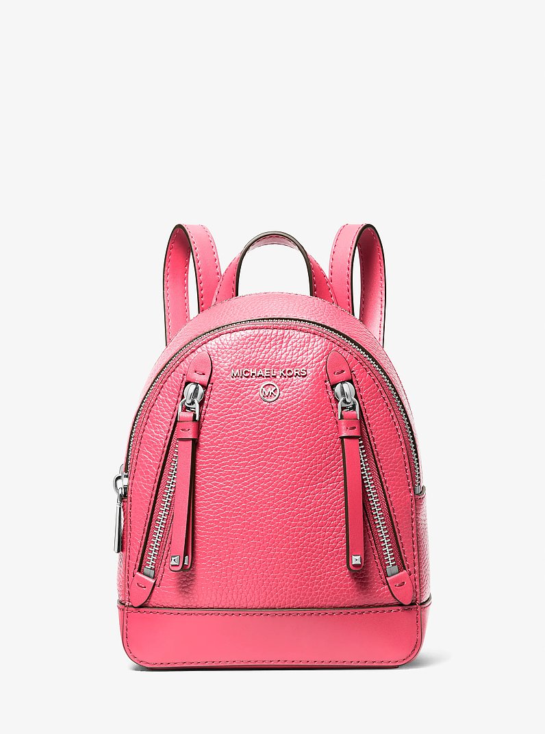 Brooklyn Extra-Small Pebbled Leather Backpack | Michael Kors [US]