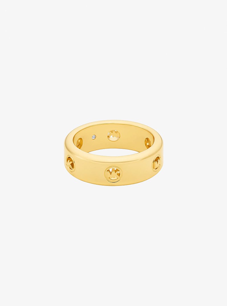 Logo Ring in GOLD | Michael Kors