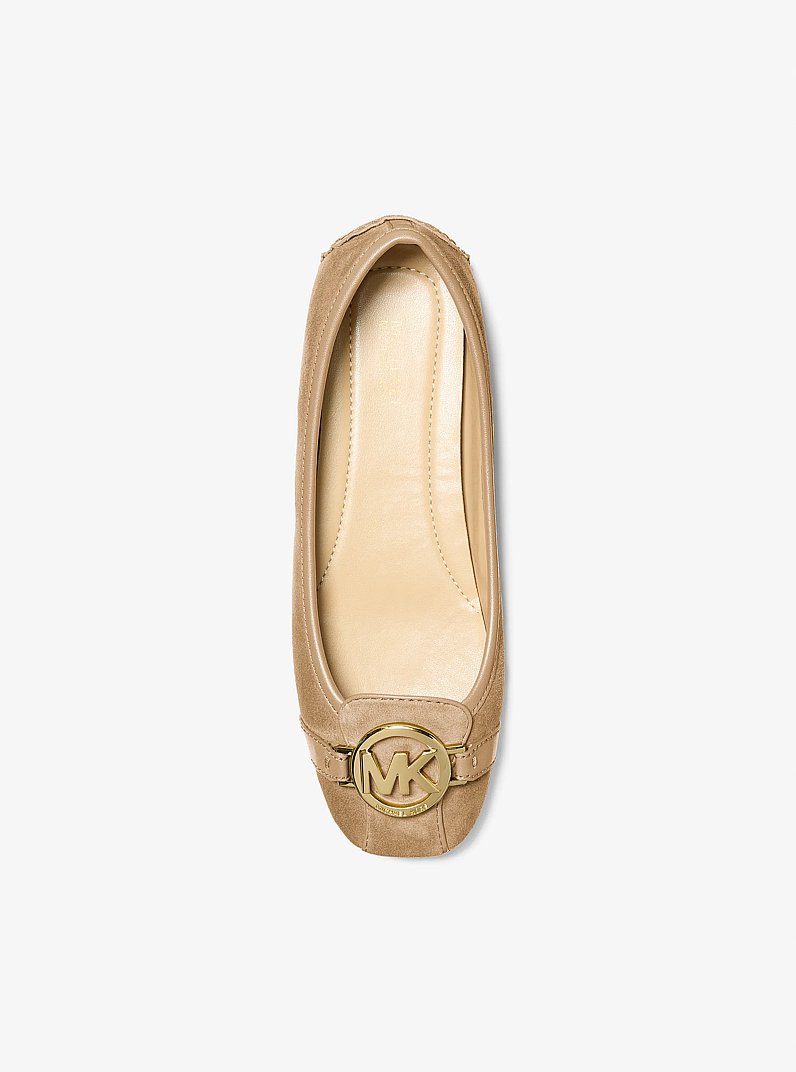 Fulton Suede Moccasin in CAMEL | Michael Kors