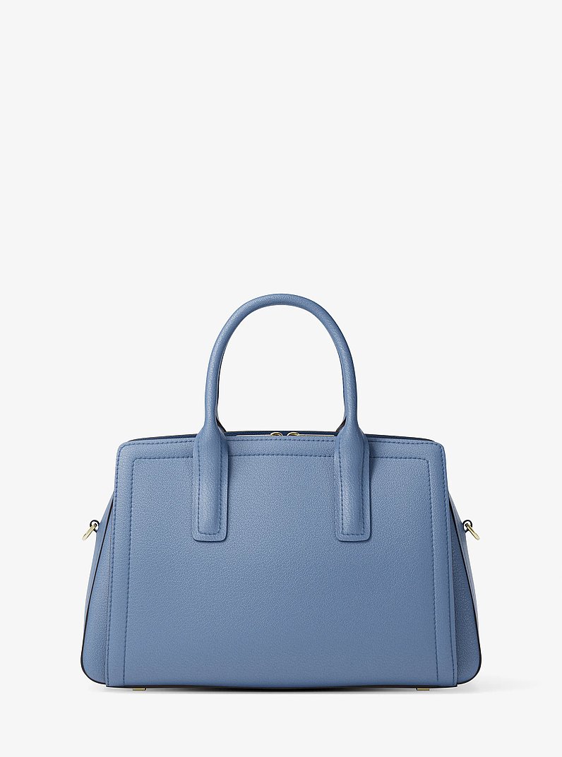 Laila Medium Leather Satchel in FRENCH BLUE | Michael Kors [US]