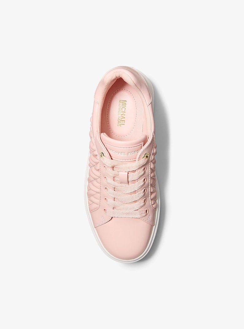 Romey Matelass&eacute; Platform Sneaker in POWDER BLUSH | Michael Kors