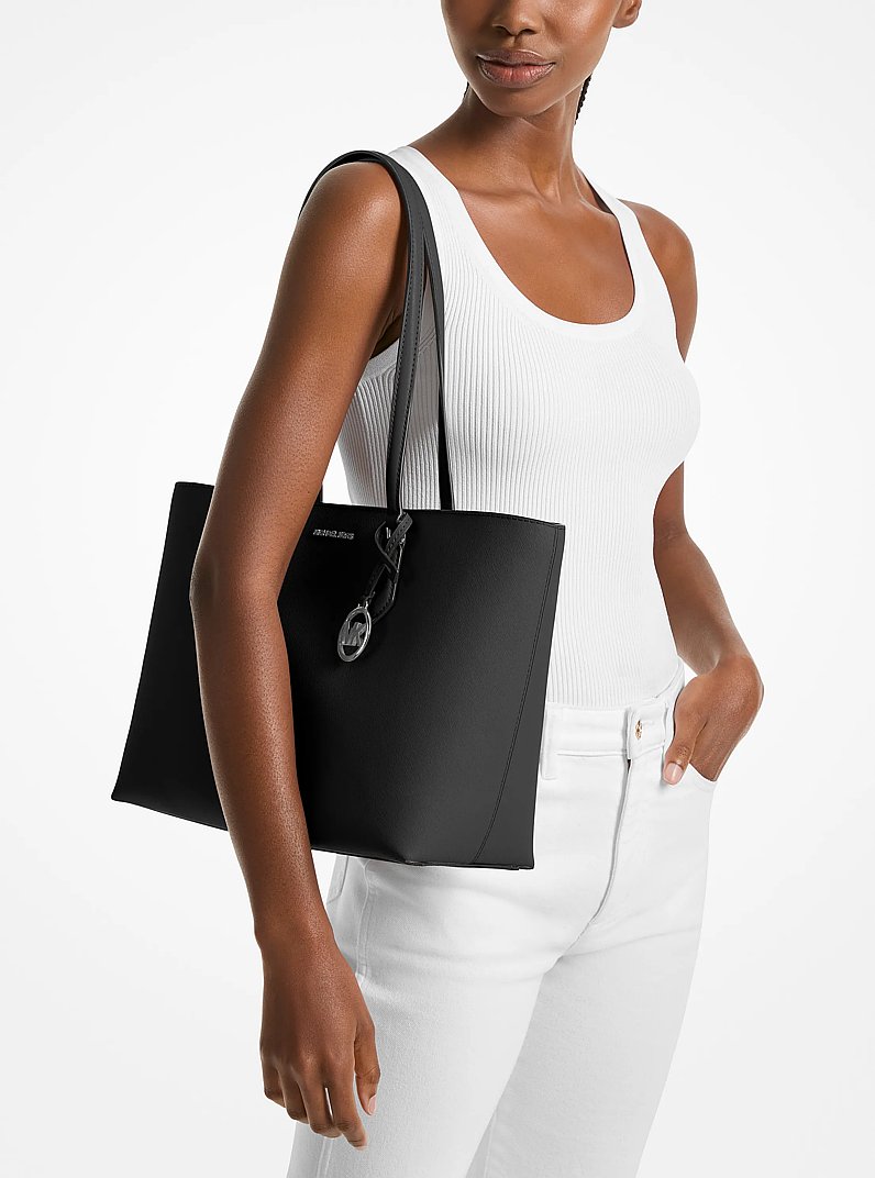 Sheila Large Tote Bag in BLACK | Michael Kors