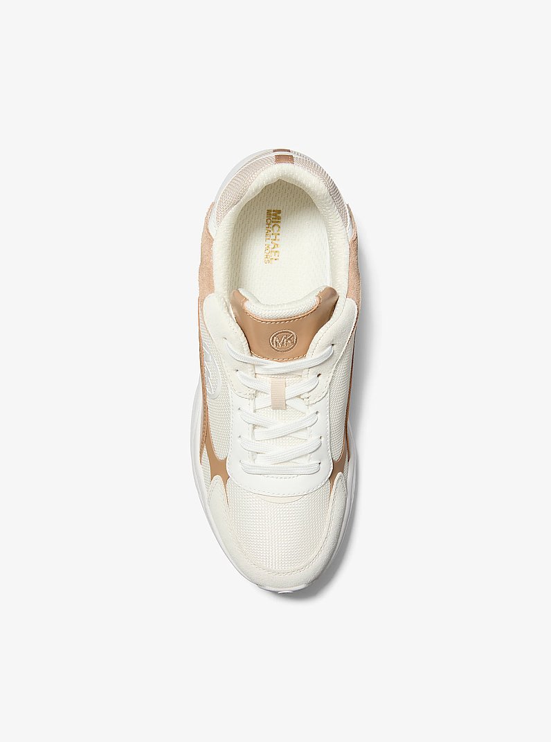 Sneaker Sami in materiali misti in CAMMELLO MULTI | Michael Kors