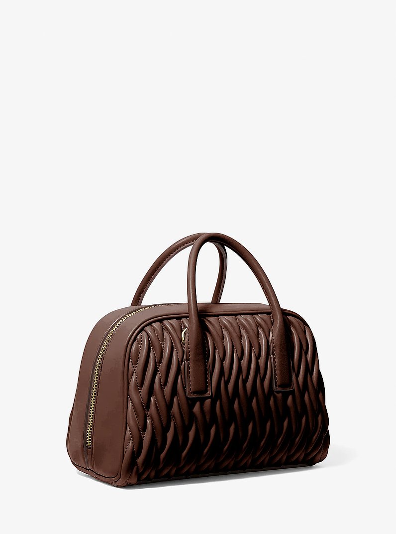 Petit sac messager Ashton matelass&eacute; in NOIX DE MUSCADE | Michael Kors