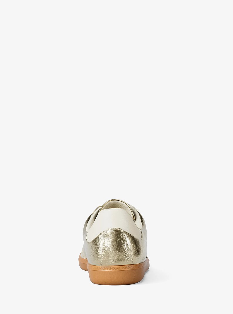 Espadrille Benny m&eacute;tallis&eacute;e in OR P&Acirc;LE | Michael Kors