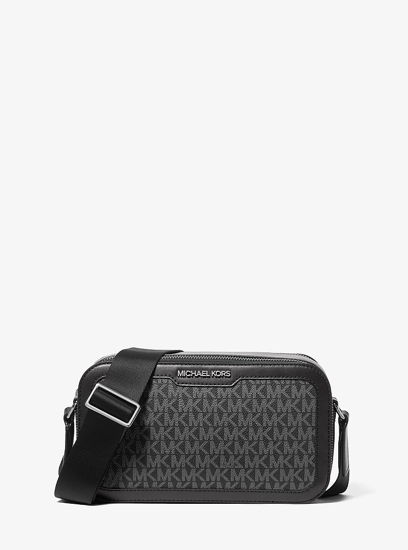 Cooper Signature Logo Crossbody Bag in ADMRL/PLBLUE - Sale