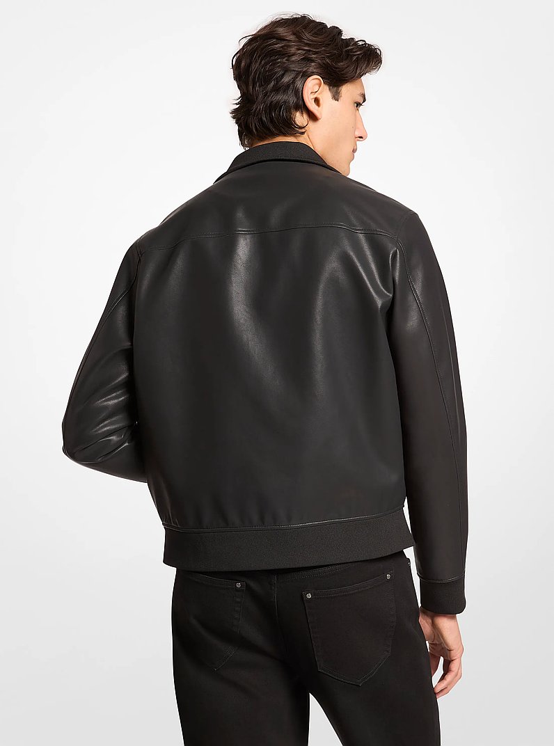 Zip-Up Jacket in NOIR | Michael Kors