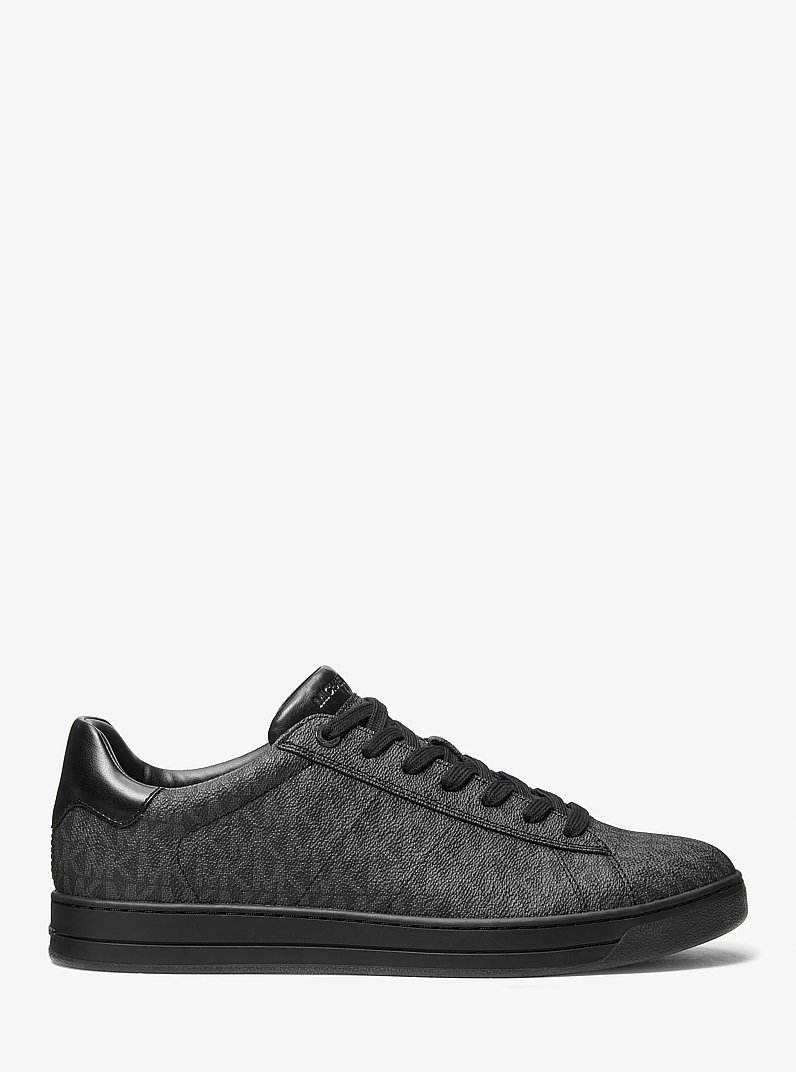 Espadrille Jacob &agrave; logo Signature in NOIR | Michael Kors