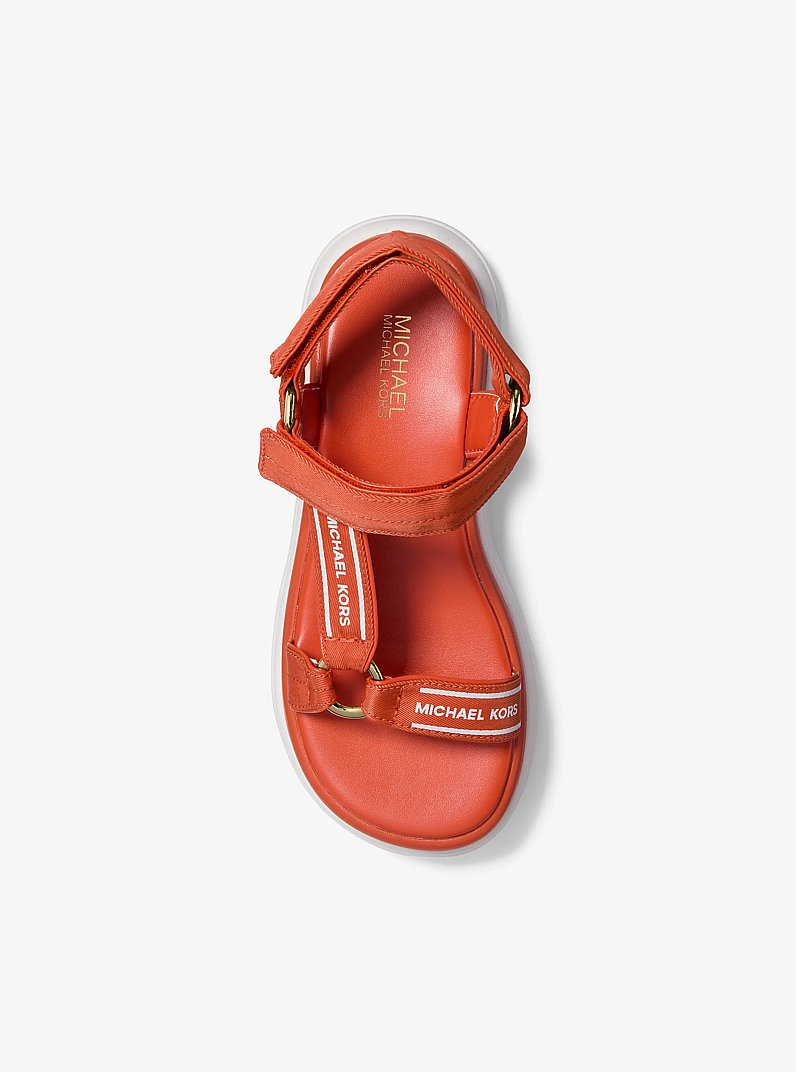 Katrina Nylon Sport Sandal in RED CLAY - Sale | Michael Kors [US]