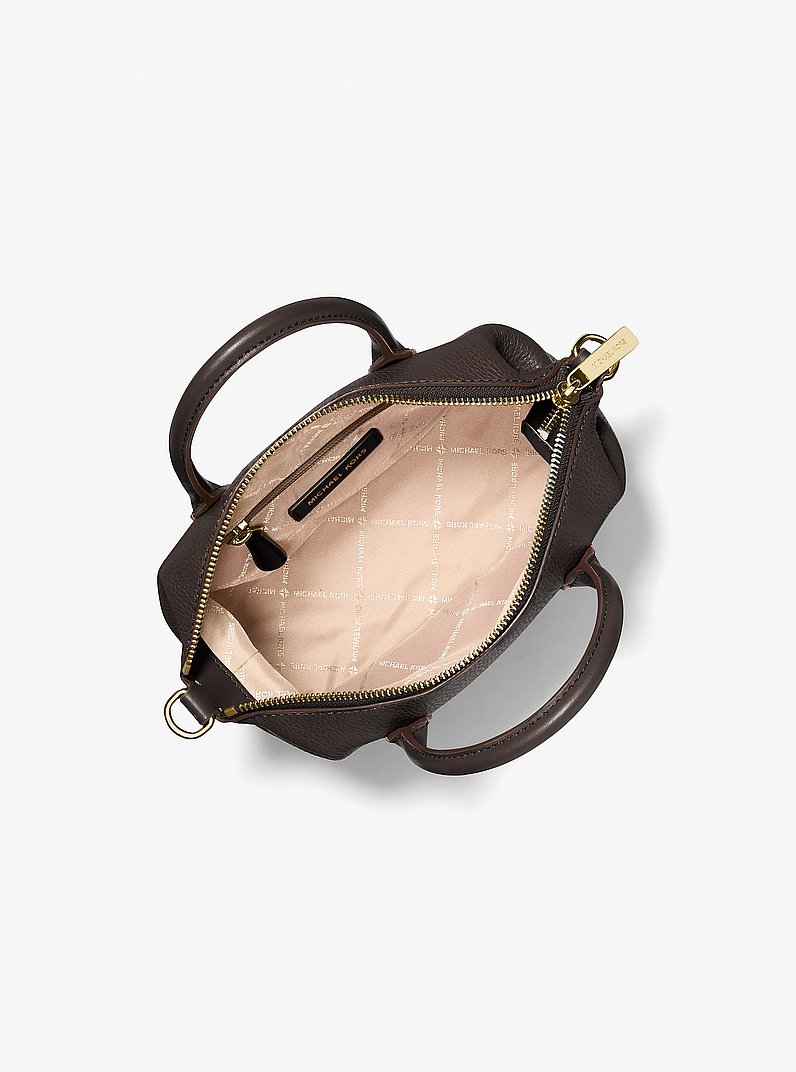 Crossbodytas Hyde, klein en aanpasbaar in CHOCOLADE | Michael Kors