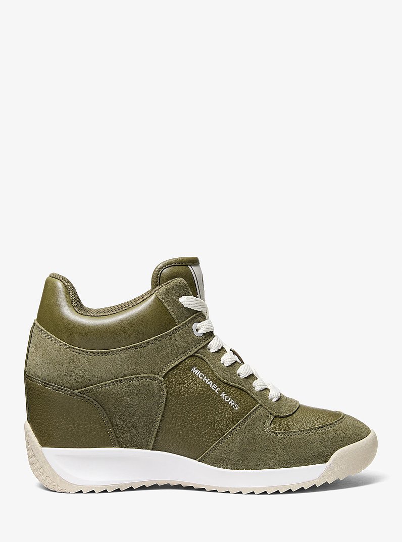 Espadrille compens&eacute;e Caden in VERT OLIVE | Michael Kors