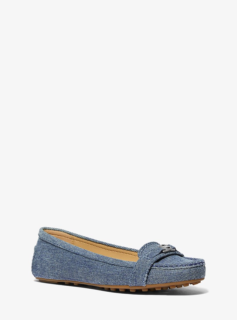 Mocas&iacute;n Mandy de denim in LAVADO UNION | Michael Kors