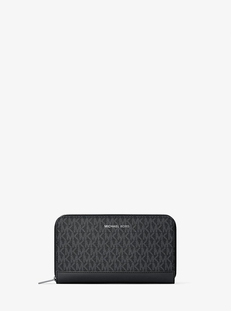 Billetera Cooper continental con logotipo exclusivo in NEGRO | Michael Kors